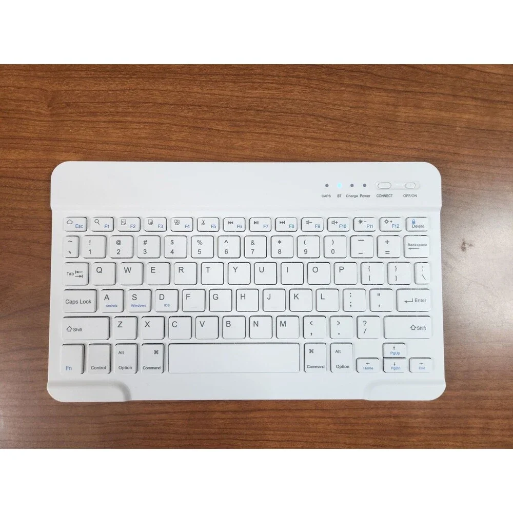 Bluetooth Ultra Light Thin Design QWERTY Keyboard USB-C Charging